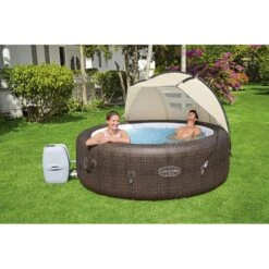 Auvent Pour Spa Gonflable Bestway Lay-Z-Spa -Ubbink || GRE || Intex Soldes Magasin auvent pour spa gonflable bestway lay z spa 2