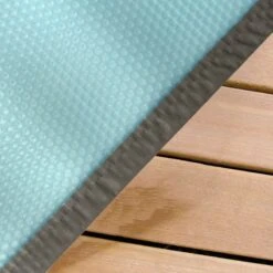 Bâche à Bulles Luxe SolGuard Pour Piscine Bois Ubbink Hexagonale