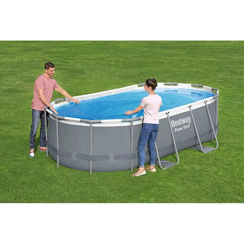 Bâche à Bulles Pour Piscine Bestway Ovale 2 Bâche à Bulles Pour Piscine Bestway Ovale – Image 2