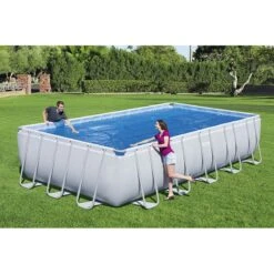 Bâche à Bulles Pour Piscine Bestway Rectangulaire -Ubbink || GRE || Intex Soldes Magasin bache a bulles pour piscine bestway rectangulaire 1