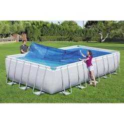 Bâche à Bulles Pour Piscine Bestway Rectangulaire -Ubbink || GRE || Intex Soldes Magasin bache a bulles pour piscine bestway rectangulaire 2