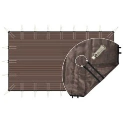 Bâche D'hivernage Filtrante Classic Sandows + Pitons Douille