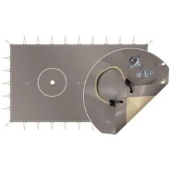 Bâche D'hivernage Opaque Classic Sandows + Pitons Bois