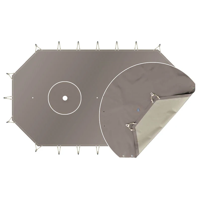 Bâche D'hivernage Opaque Classic Pour Piscine Bois 1 Bâche D'hivernage Opaque Classic Pour Piscine Bois