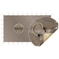 Bâche D'hivernage Opaque Luxe Sandows + Pitons Inox