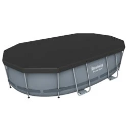 Bâche De Protection Pour Piscine Bestway Ovale