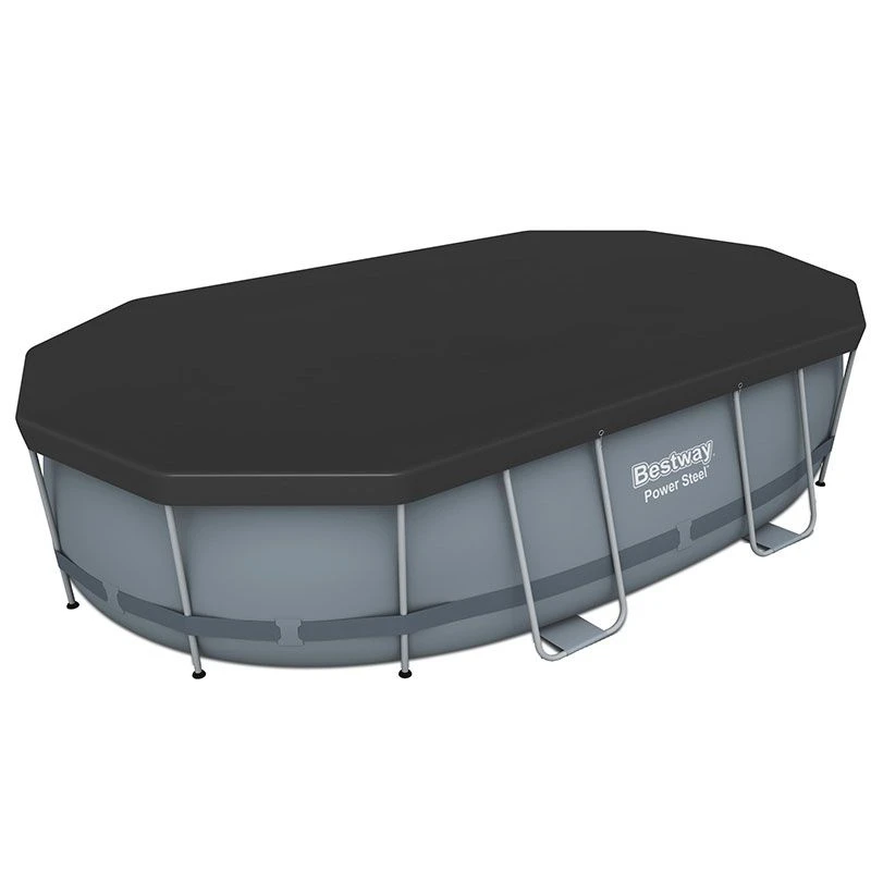 Bâche De Protection Pour Piscine Bestway Ovale 1 Bâche De Protection Pour Piscine Bestway Ovale