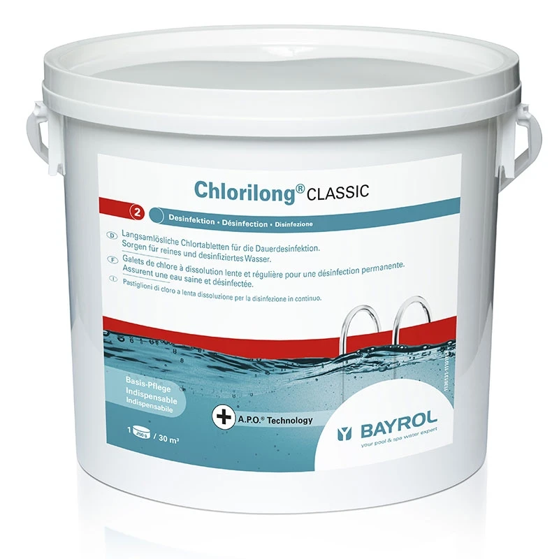 Chlorilong Classic Bayrol - Chlore Lent 1 Chlorilong Classic Bayrol - Chlore Lent
