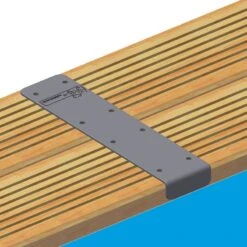 Finition De Margelles Aluminium Ubbink Pour Piscines Bois -Ubbink || GRE || Intex Soldes Magasin finition de margelles aluminium ubbink pour piscines bois 2