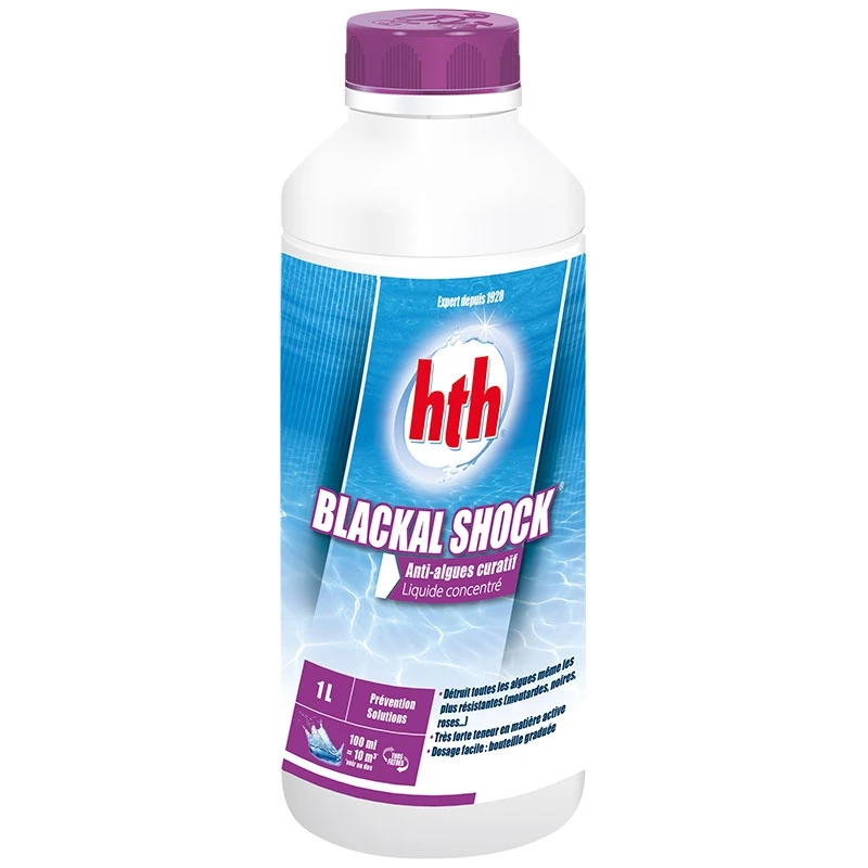 HTH Blackal Shock - Anti-algues Choc 1 HTH Blackal Shock - Anti-algues Choc