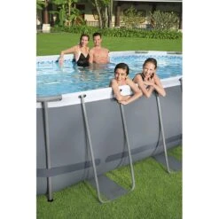 Piscine Bestway Ovale Power Steel 4,27 X 2,50 H1,00m -Ubbink || GRE || Intex Soldes Magasin piscine bestway ovale power steel 427 x 250 h100m 2