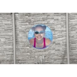 Piscine Bestway Ovale Power Steel Swim Vista Décor Pierre 4,27 X 2,50 H1,00m -Ubbink || GRE || Intex Soldes Magasin piscine bestway ovale power steel swim vista decor pierre 427 x 250 h100m 3