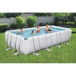 Piscine Bestway Rectangulaire Power Steel 5,49 X 2,74 H1,22m 7 Piscine Bestway Rectangulaire Power Steel 5,49 X 2,74 H1,22m -Ubbink || GRE || Intex Soldes Magasin piscine bestway rectangulaire power steel 549 x 274 h122m 2