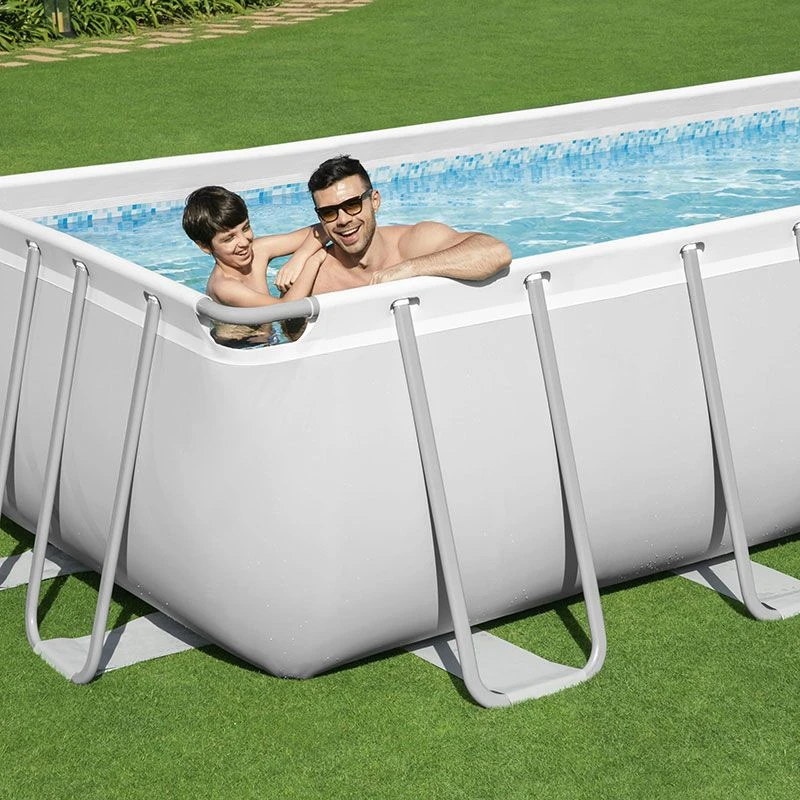 Piscine Bestway Rectangulaire Power Steel 5,49 X 2,74 H1,22m 4 Piscine Bestway Rectangulaire Power Steel 5,49 X 2,74 H1,22m – Image 4
