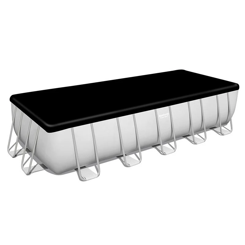 Piscine Bestway Rectangulaire Power Steel 6,40 X 2,74 H1,32m 2 Piscine Bestway Rectangulaire Power Steel 6,40 X 2,74 H1,32m – Image 2