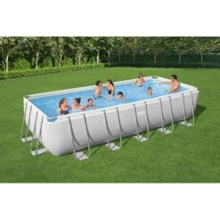 Piscine Bestway Rectangulaire Power Steel 6,40 X 2,74 H1,32m 11 Piscine Bestway Rectangulaire Power Steel 6,40 X 2,74 H1,32m -Ubbink || GRE || Intex Soldes Magasin piscine bestway rectangulaire power steel 640 x 274 h132m 2