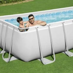 Piscine Bestway Rectangulaire Power Steel 7,32 X 3,66 H1,32m 8 Piscine Bestway Rectangulaire Power Steel 7,32 X 3,66 H1,32m -Ubbink || GRE || Intex Soldes Magasin piscine bestway rectangulaire power steel 732 x 366 h132m 3