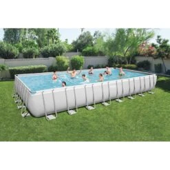 Piscine Bestway Rectangulaire Power Steel 9,56 X 4,88 H1,32m 7 Piscine Bestway Rectangulaire Power Steel 9,56 X 4,88 H1,32m -Ubbink || GRE || Intex Soldes Magasin piscine bestway rectangulaire power steel 956 x 488 h132m 2