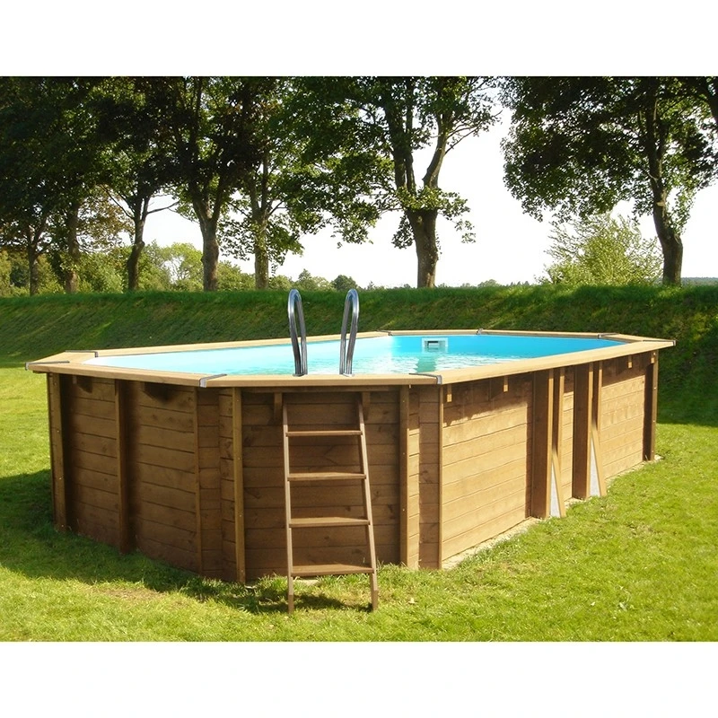 Piscine Bois Alista 5,00 X 3,00 X H1,30m 4 Piscine Bois Alista 5,00 X 3,00 X H1,30m – Image 4