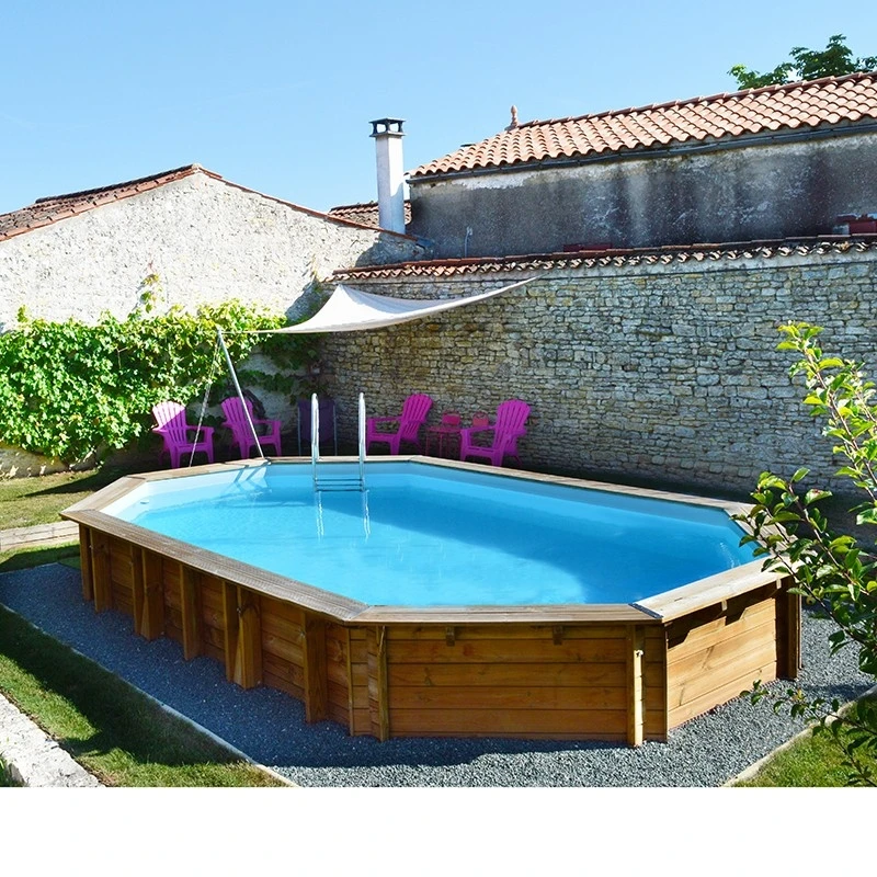 Piscine Bois Alista 5,00 X 3,00 X H1,30m 1 Piscine Bois Alista 5,00 X 3,00 X H1,30m