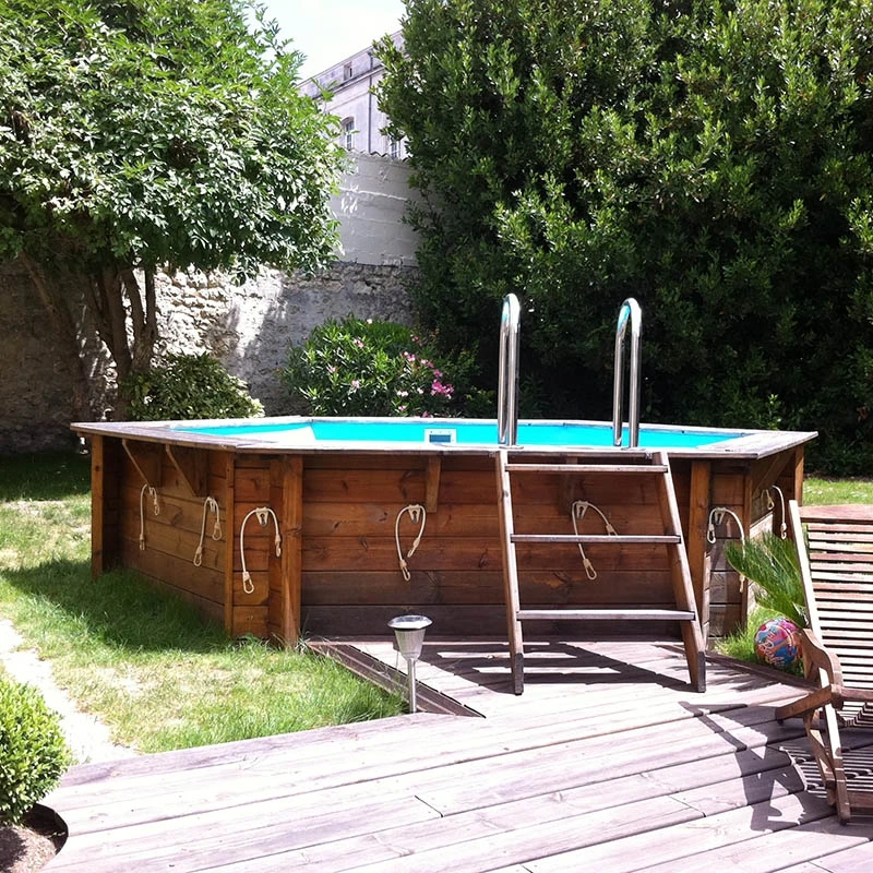 Ubbink Piscine Bois Azura 4,10 X H1,20m 5 Ubbink Piscine Bois Azura 4,10 X H1,20m – Image 5