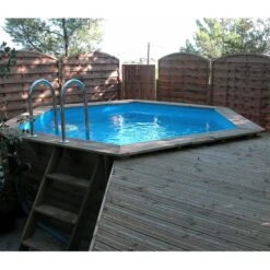 Ubbink Piscine Bois Azura 4,10 X H1,20m 12 Ubbink Piscine Bois Azura 4,10 X H1,20m -Ubbink || GRE || Intex Soldes Magasin piscine bois azura 410 x h120m 5