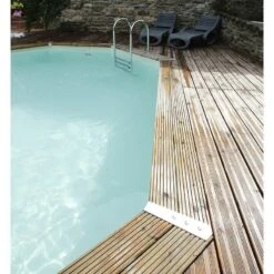 Ubbink Piscine Bois Azura 6,10 X 4,00 X H1,20m 6 Ubbink Piscine Bois Azura 6,10 X 4,00 X H1,20m -Ubbink || GRE || Intex Soldes Magasin piscine bois azura 610 x 400 x h120m 1