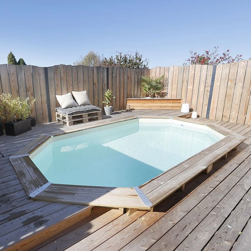 Ubbink Piscine Bois Azura 6,10 X 4,00 X H1,20m 5 Ubbink Piscine Bois Azura 6,10 X 4,00 X H1,20m – Image 5