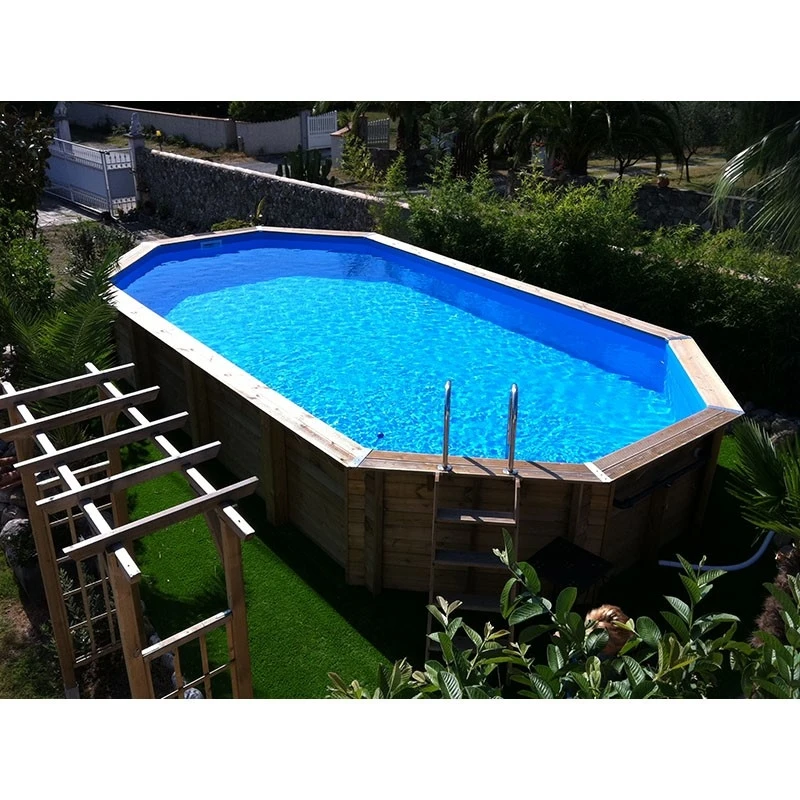 Ubbink Piscine Bois Azura 7,50 X 4,00 X H1,30m 3 Ubbink Piscine Bois Azura 7,50 X 4,00 X H1,30m – Image 3