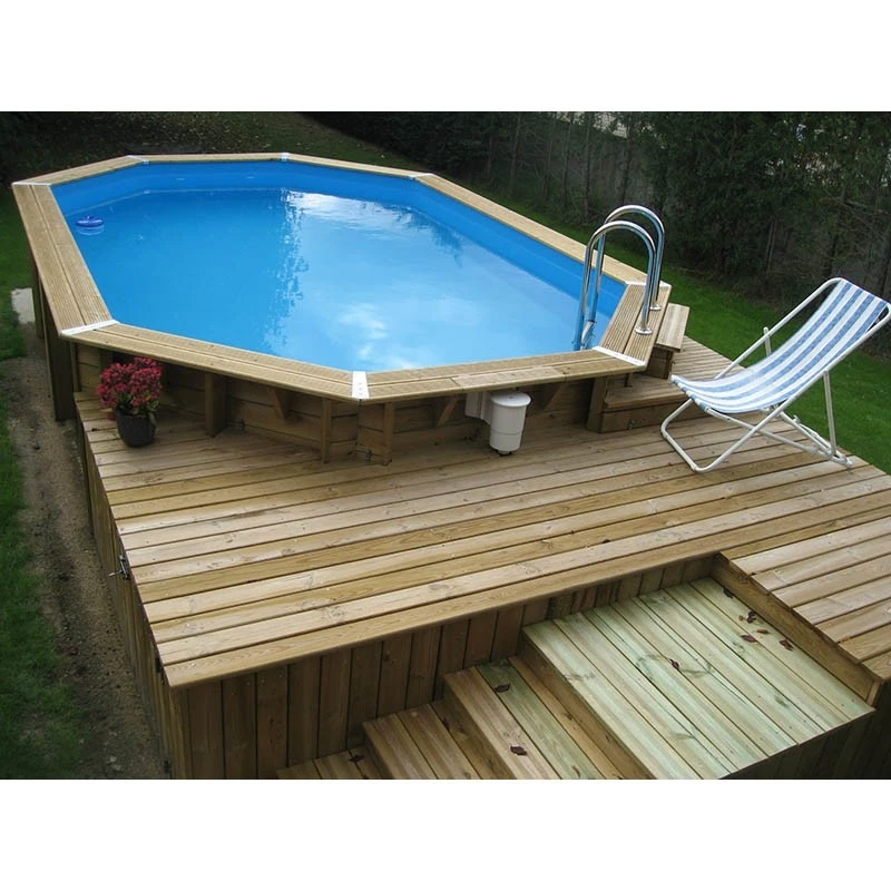 Ubbink Piscine Bois Azura 7,50 X 4,00 X H1,30m 5 Ubbink Piscine Bois Azura 7,50 X 4,00 X H1,30m – Image 5