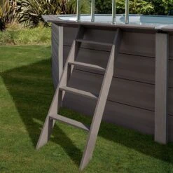 Piscine Bois Composite Avant Garde Gre 3,26 X 3,26 X H0,96m -Ubbink || GRE || Intex Soldes Magasin piscine bois composite avant garde gre 326 x 326 x h096m 2