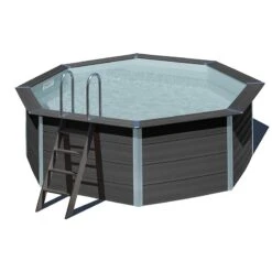 Piscine Bois Composite Avant Garde Gre 4,10 X H1,24m