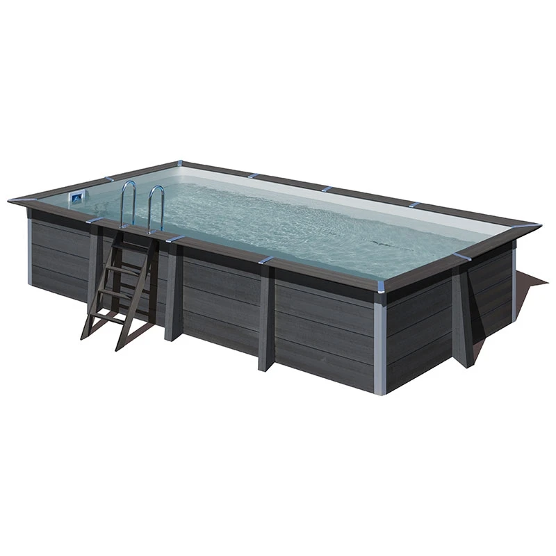 Piscine Bois Composite Avant Garde Gre 6,06 X 3,26 X H1,24m 1 Piscine Bois Composite Avant Garde Gre 6,06 X 3,26 X H1,24m