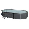 Piscine Bois Composite Avant Garde Gre 6,64 X 3,86 X H1,24m