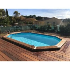 Ubbink Piscine Bois Lagon 4,85 X 3,35 X H1,20m 6 Ubbink Piscine Bois Lagon 4,85 X 3,35 X H1,20m -Ubbink || GRE || Intex Soldes Magasin piscine bois lagon 485 x 335 x h120m 2