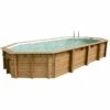 Ubbink Piscine Bois Lagon 8,20 X 4,70 X H1,30m
