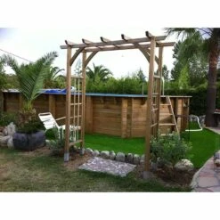 Ubbink Piscine Bois Lagon 8,20 X 4,70 X H1,30m 11 Ubbink Piscine Bois Lagon 8,20 X 4,70 X H1,30m -Ubbink || GRE || Intex Soldes Magasin piscine bois lagon 820 x 470 x h130m 4