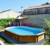 Piscine Bois Lavender 5,70 X 3,95 X H1,27m