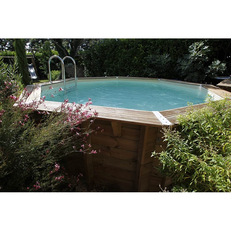 Ubbink Piscine Bois Ocea 4,30 X H1,20m 3 Ubbink Piscine Bois Ocea 4,30 X H1,20m – Image 3