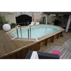 Ubbink Piscine Bois Ocea 6,10 X 4,00 X H1,30m 11 Ubbink Piscine Bois Ocea 6,10 X 4,00 X H1,30m -Ubbink || GRE || Intex Soldes Magasin piscine bois ocea 610 x 400 x h130m 4