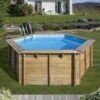 Piscine Bois Vanille II 4,00 X H1,19m