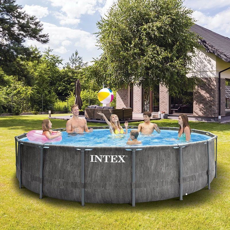 Piscine Tubulaire Intex Baltik 5,49 X H1,22m 2 Piscine Tubulaire Intex Baltik 5,49 X H1,22m – Image 2