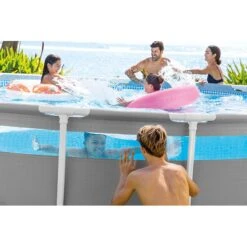 Piscine Tubulaire Intex Clear Window 4,88 X H1,22m -Ubbink || GRE || Intex Soldes Magasin piscine tubulaire intex clear window 488 x h122m 4