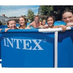 Piscine Tubulaire Intex Metal Frame 3,66 X H0,76m -Ubbink || GRE || Intex Soldes Magasin piscine tubulaire intex metal frame 366 x h076m 2