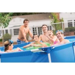 Piscine Tubulaire Intex Metal Frame 4,50 X 2,20 X H0,84m -Ubbink || GRE || Intex Soldes Magasin piscine tubulaire intex metal frame 450 x 220 x h084m 2