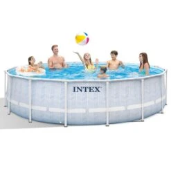 Piscine Tubulaire Intex Prism Frame Chevron 4.88 X 1.22m 7 Piscine Tubulaire Intex Prism Frame Chevron 4.88 X 1.22m -Ubbink || GRE || Intex Soldes Magasin piscine tubulaire intex prism frame chevron 488 x 122m 2