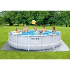 Piscine Tubulaire Intex Prism Frame Chevron 4.88 X 1.22m 9 Piscine Tubulaire Intex Prism Frame Chevron 4.88 X 1.22m -Ubbink || GRE || Intex Soldes Magasin piscine tubulaire intex prism frame chevron 488 x 122m 4