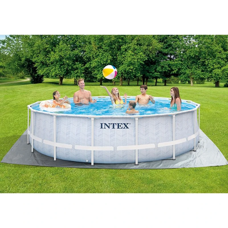 Piscine Tubulaire Intex Prism Frame Chevron 4.88 X 1.22m 5 Piscine Tubulaire Intex Prism Frame Chevron 4.88 X 1.22m – Image 5