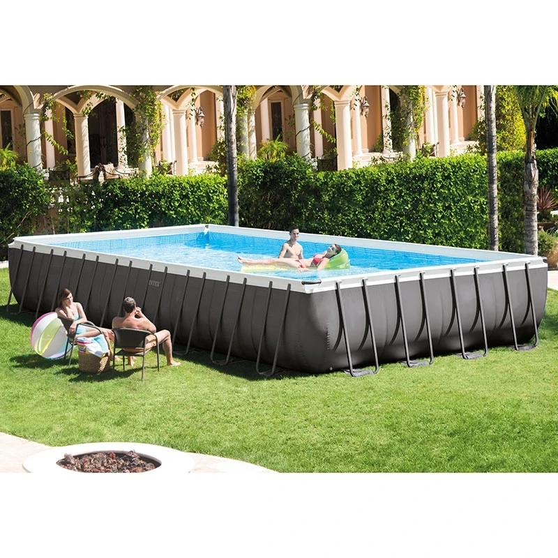 Piscine Tubulaire Intex Ultra Frame XTR 9,75 X 4,88 X H1,32m 2 Piscine Tubulaire Intex Ultra Frame XTR 9,75 X 4,88 X H1,32m – Image 2