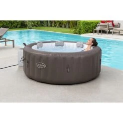 Spa Bestway Lay-Z Dominica HydroJet 4-6 Places -Ubbink || GRE || Intex Soldes Magasin spa bestway lay z dominica hydrojet 4 6 places 2